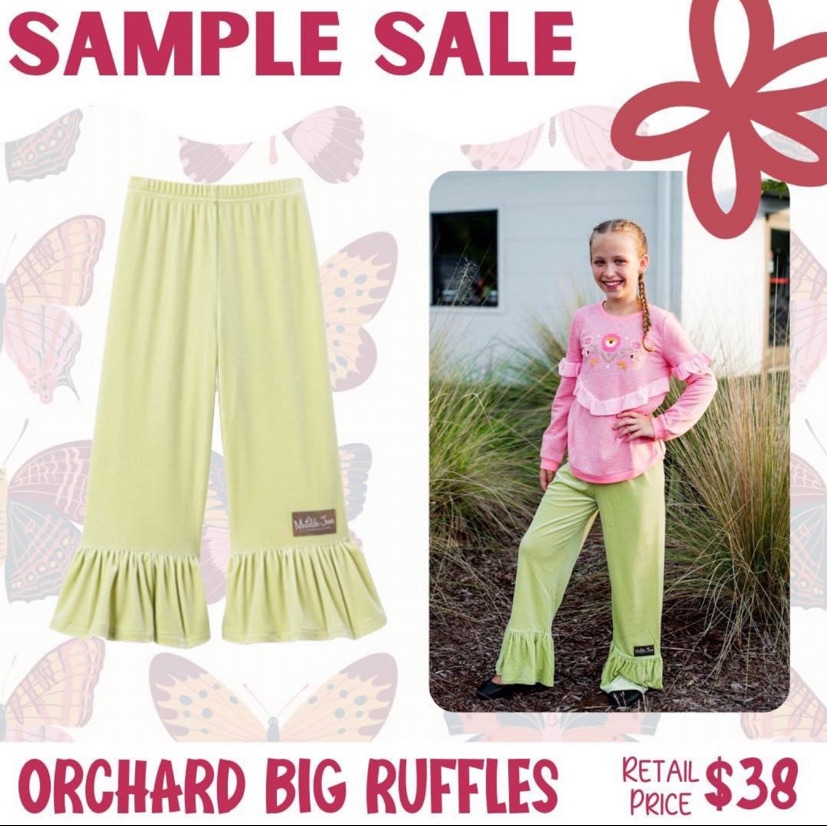 Nwt! Matilda Jane Orchard Big Ruffles 12